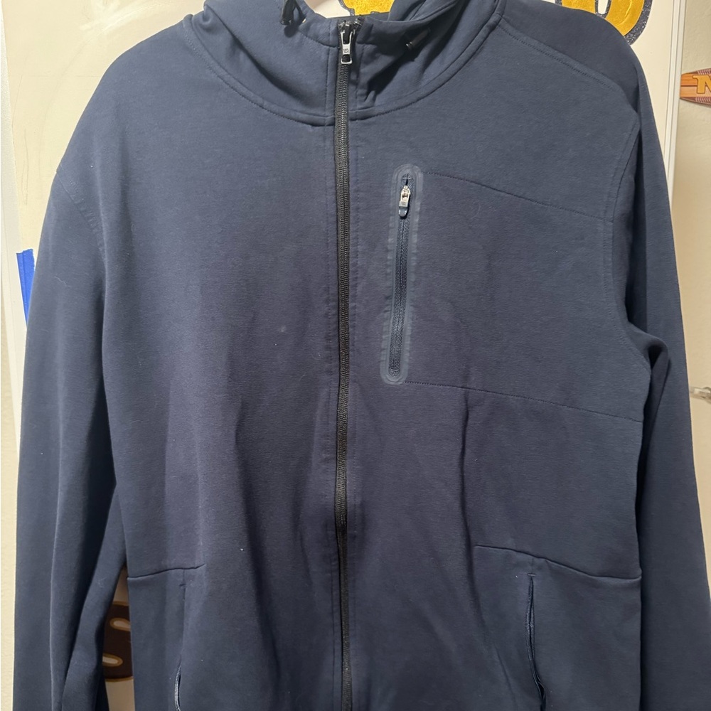 VRST Navy Blue Zip-Up Hoodie